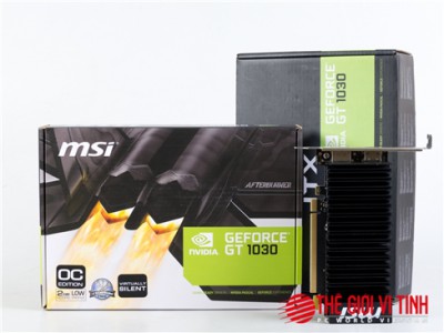 Cận cảnh bộ đôi card đồ họa MSI GeForce GT 1030