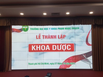 Triển khai VIDEO WALL Đại học Y Phạm Ngọc Thạch